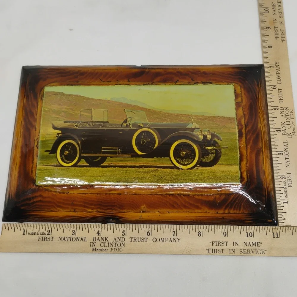 Pinheiro Crafts 1923 Rolls Royce Pall Mall Phaeton Car Wooden Sign Plaque 11